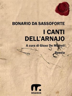 cover image of I canti dell'Arnajo